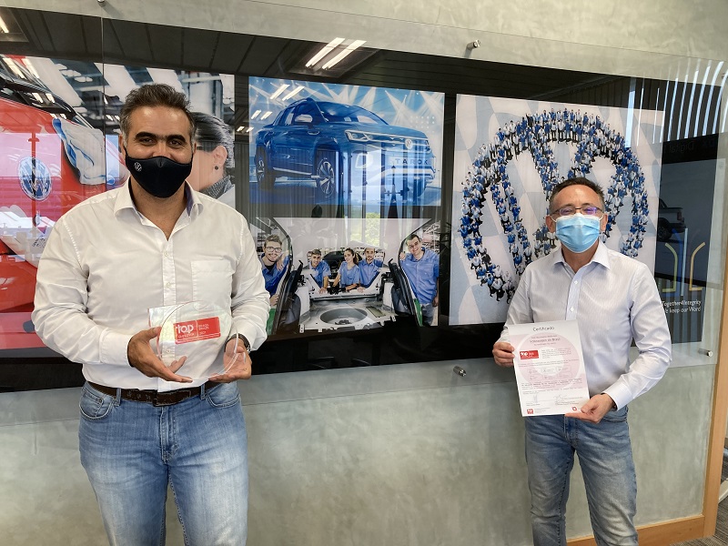 VW do Brasil e Grupo VW Argentina conquistam certificado Top Employer