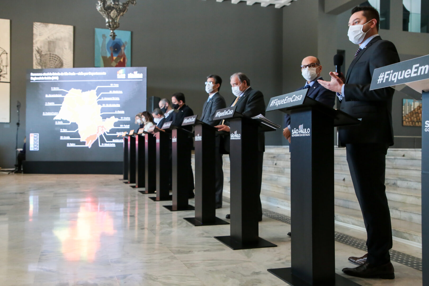 Desenvolvimento Regional e Centro de Contingenciamento identificam municípios com capacidade hospitalar acima de 80%