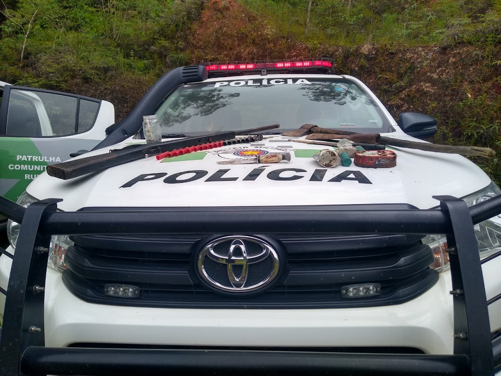 PM Ambiental descobre possível abrigo de caçadores dentro do Parque Estadual da Serra do Mar
