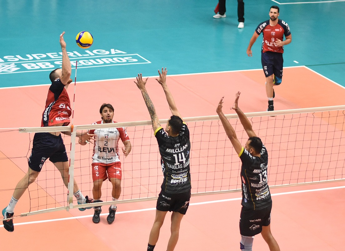 EMS Taubaté Funvic vence o Blumenau e segue na Vice- Liderança da SuperLiga Banco do Brasil Masculina 2020/21