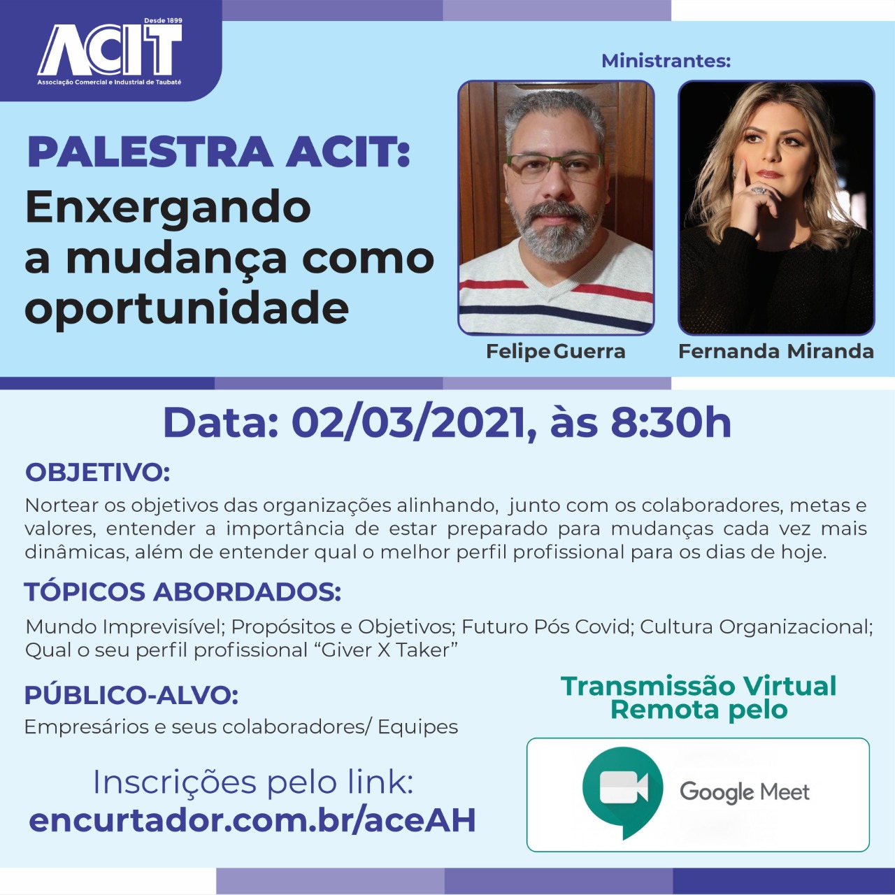 Acit dá início a agenda de cursos e capacitações de 2021