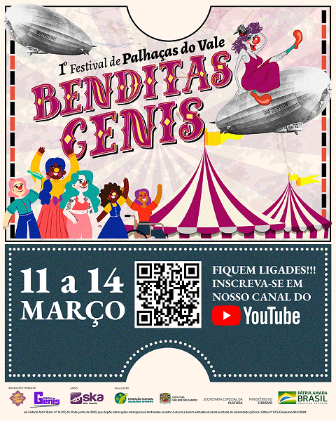 1º Festival de Palhaças do Vale abre inscrição para seleção de mulheres palhaças de todo o Brasil