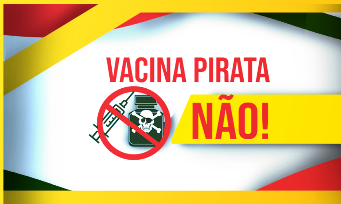 Governo Federal lança campanha contra pirataria de vacinas