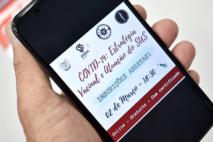 Liga Acadêmica da Unitau promove aula sobre vacinação e a atuação do SUS