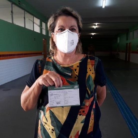 Hoje tem antecipação de vacina para idosos de 67 anos em Taubaté