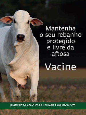 Campanha de vacinação contra febre aftosa começa dia 1º de maio