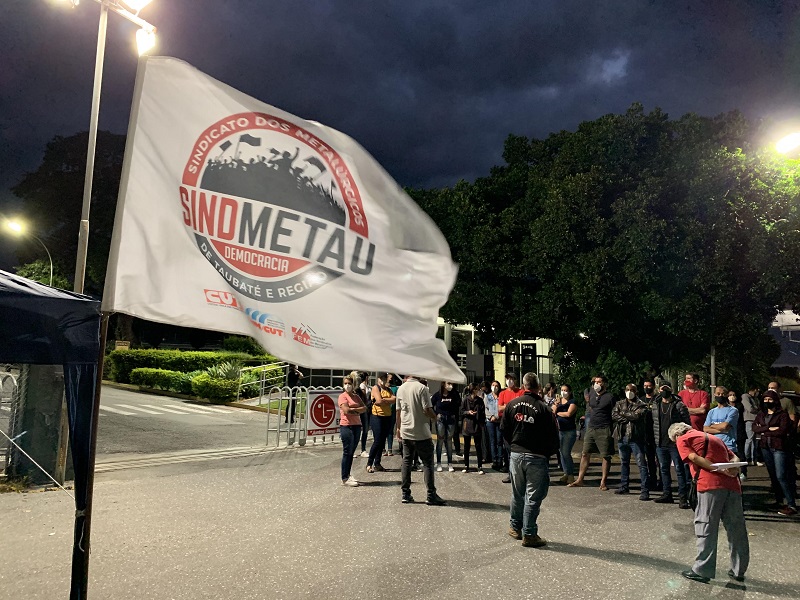 Luta dos trabalhadores na LG Taubaté tem carreata e audiência no TRT nesta sexta, 16