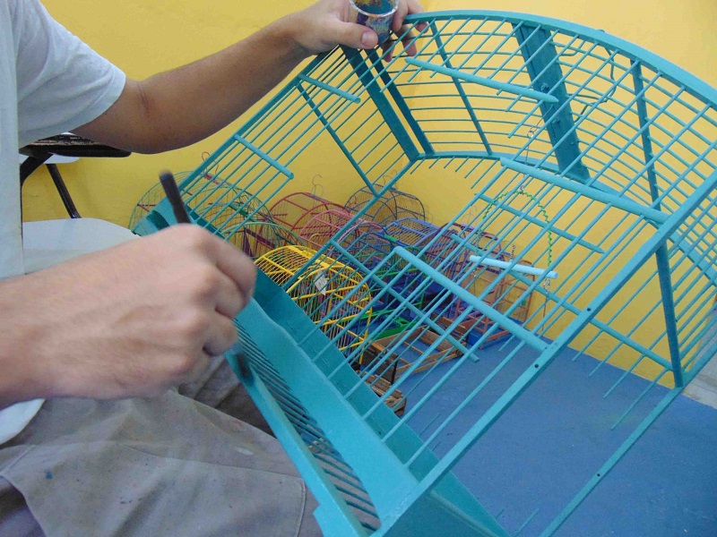 CDP de Taubaté abriga projeto ‘Gaiolas do Bem’