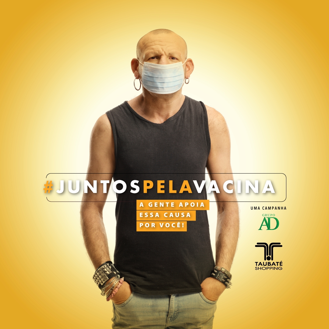 Taubaté Shopping e Grupo AD promovem campanha nacional nas redes sociais de incentivo à vacinação