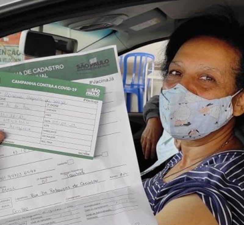 Taubaté vacina pessoas de 45 anos nesta sexta-feira, 25