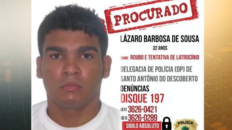 Após 20 dias de buscas, Lázaro Barbosa é morto pela polícia em Goiás