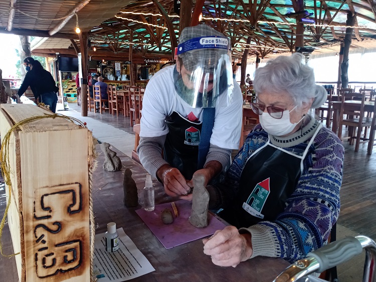 Aldeia outro mundo, em Lagoinha, recebe o projeto ‘Santo de Casa’