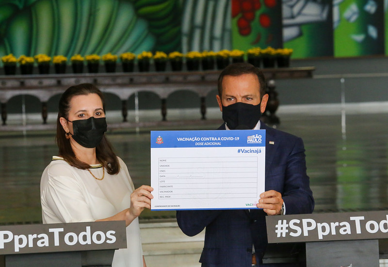 Governo de SP inicia 3ª dose para idosos no dia 6 de setembro