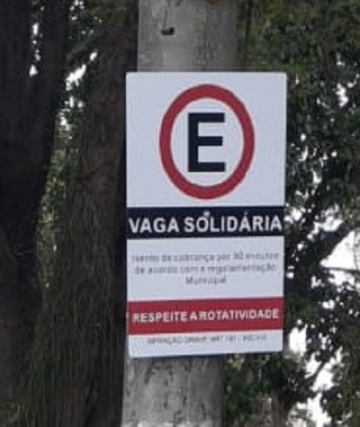 Prefeitura de Taubaté cria vagas solidárias na zona azul