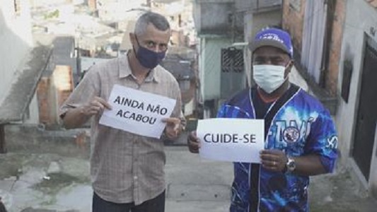 Rappers da periferia lançam música sobre combate à Covid-19 e mobilizam moradores