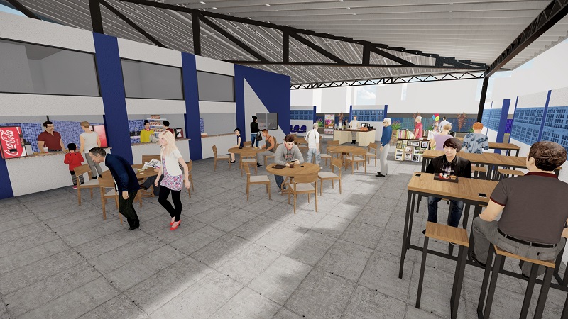 Prefeitura de Taubaté finaliza projeto de ampliação do Shopping Popular