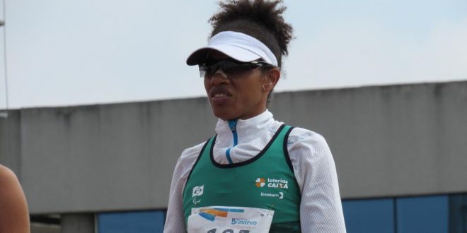 Paratleta Edneusa Dorta fica em 4ª colocação na maratona em Tokyo 2020