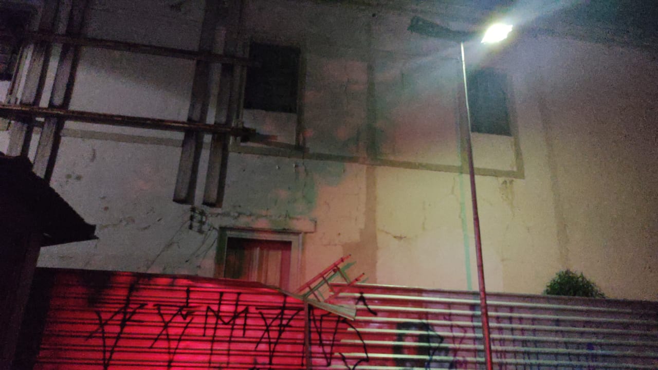 Incêndio na Igreja do Rosário