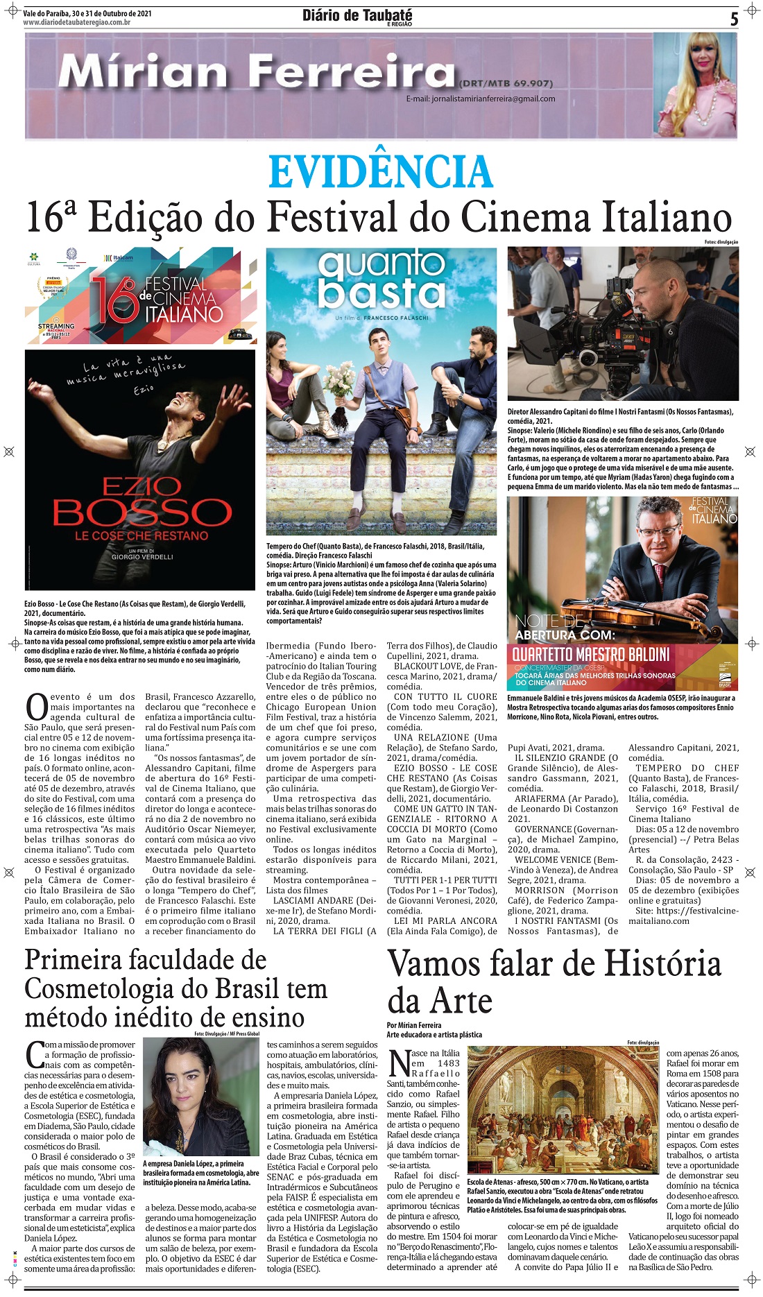 Evidência – 16ª Edição do Festival do Cinema Italiano