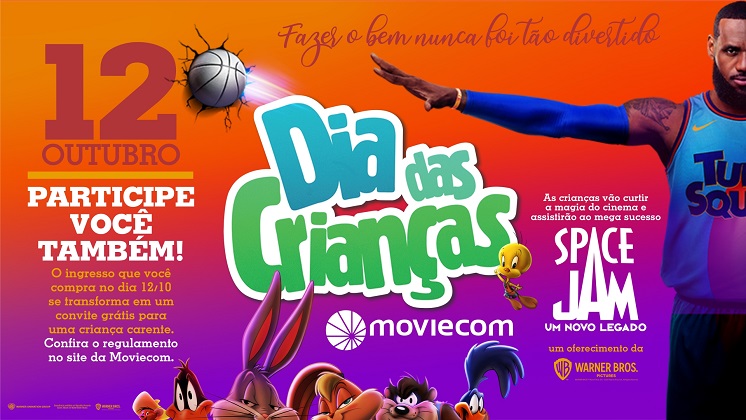 Moviecom Cinemas do Taubaté Shopping beneficia crianças com sessão solidária