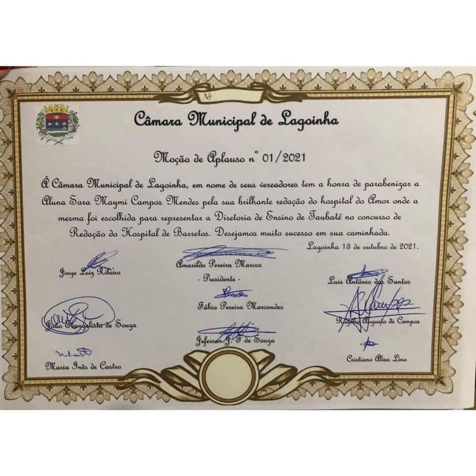 Aluna de Lagoinha representará o Vale em Barretos por autoria da melhor redação