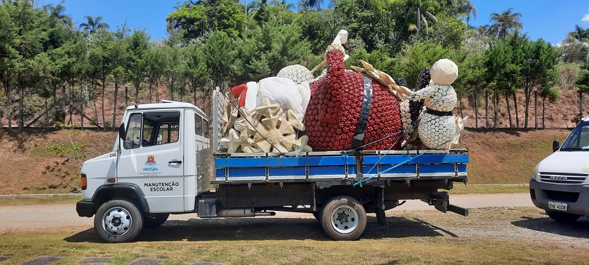 Ubatuba ganha decoração iluminada para o final de ano