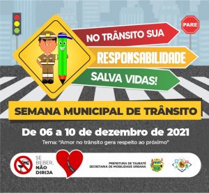Prefeitura de Taubaté realiza cerimônia de abertura da Semana Municipal de Trânsito