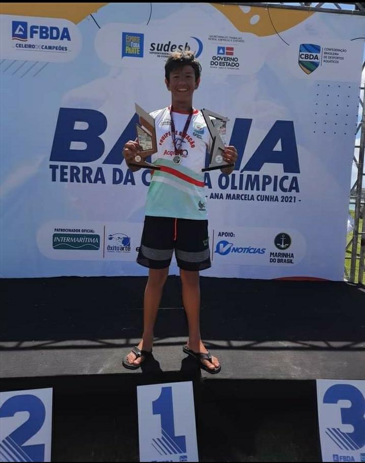 Atleta da SEMELP Pinda é campeão da Copa Brasil e do Campeonato Brasileiro de Natação