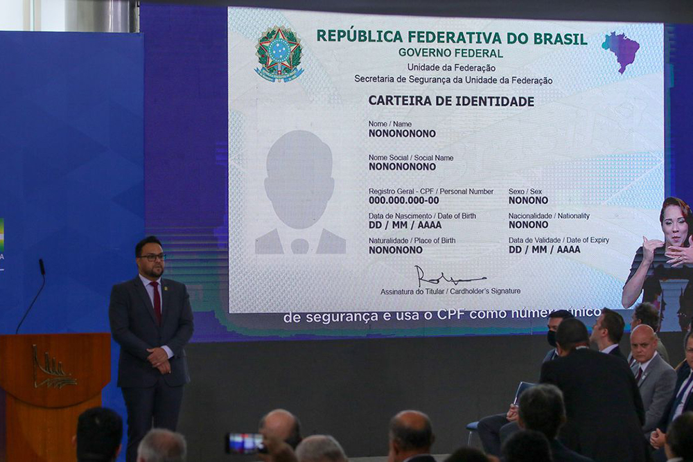 Governo Federal lança Carteira Nacional de Identidade com registro único