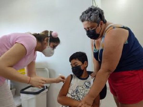 Taubaté segue com vacinação contra Covid-19 para as crianças nesta quarta-feira