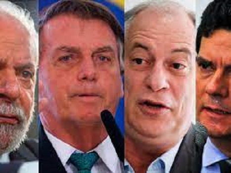 Pesquisa Quaest/Genial: Lula tem 45% e Bolsonaro, 25%; Ciro tem 7% e Moro, 6%