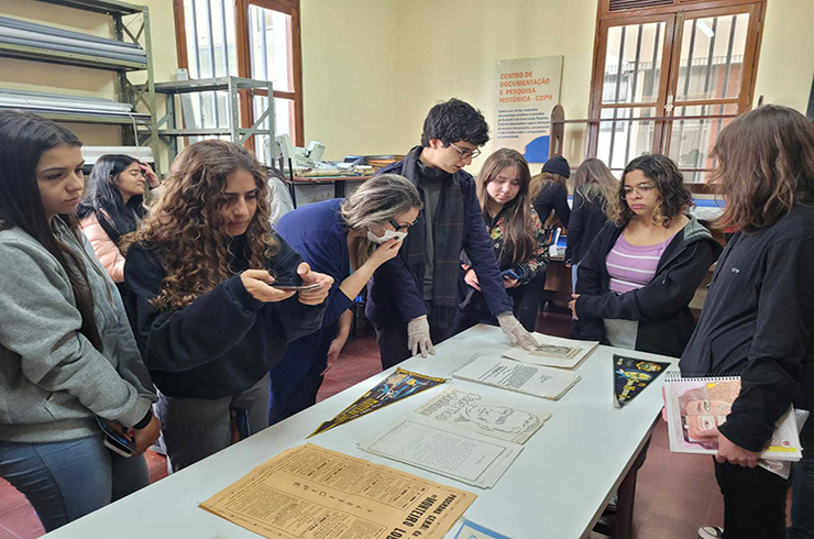 Projeto de Extensão da Unitau organiza comemoração do 90° aniversário da Escola Estadão