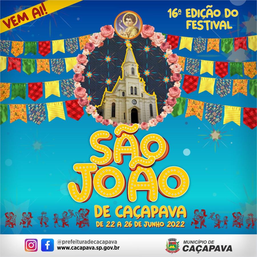 Prefeitura prepara São João de Caçapava e publica edital de credenciamento para organizações sociais