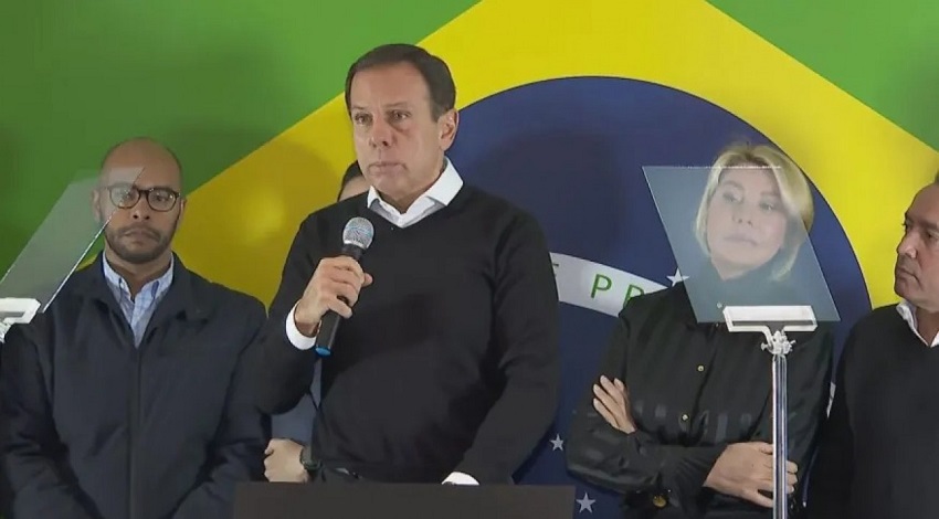 Doria anuncia desistência da candidatura à Presidência