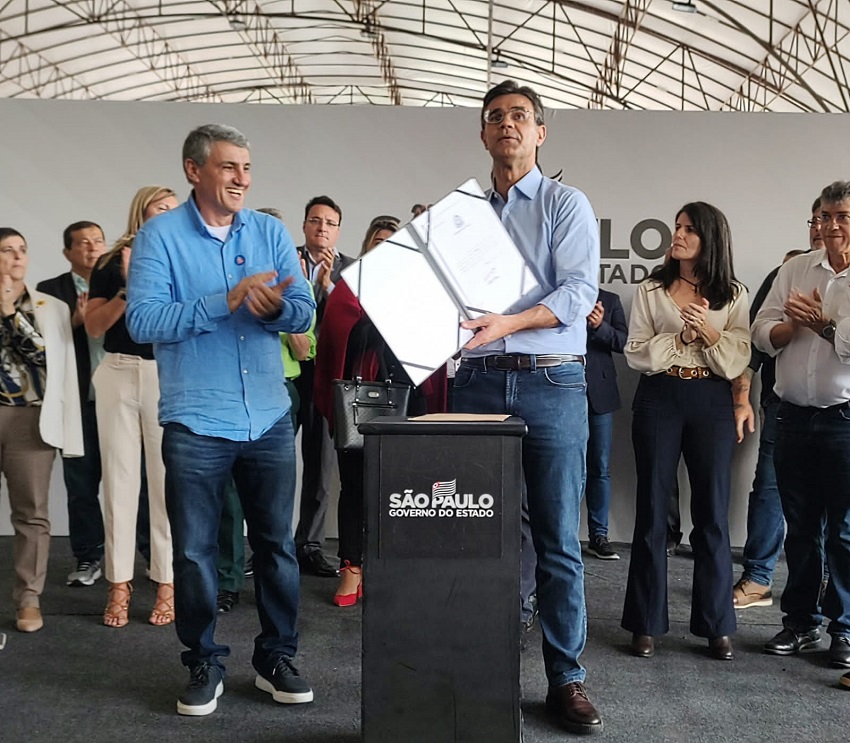 Governador de SP visita Taubaté e entrega novos recursos à cidade