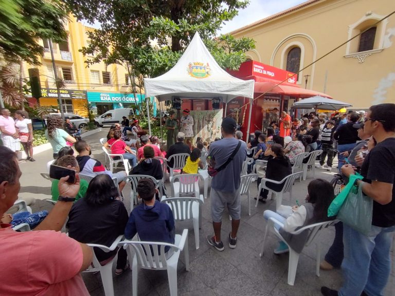 Praça Feliz anima o centro de Taubaté neste sábado