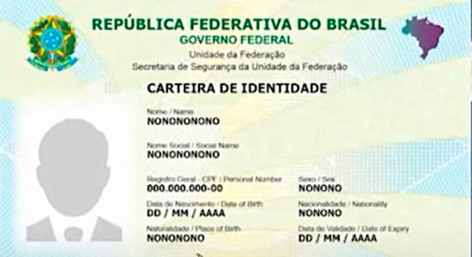 Nova carteira de identidade começa a ser emitida na próxima semana