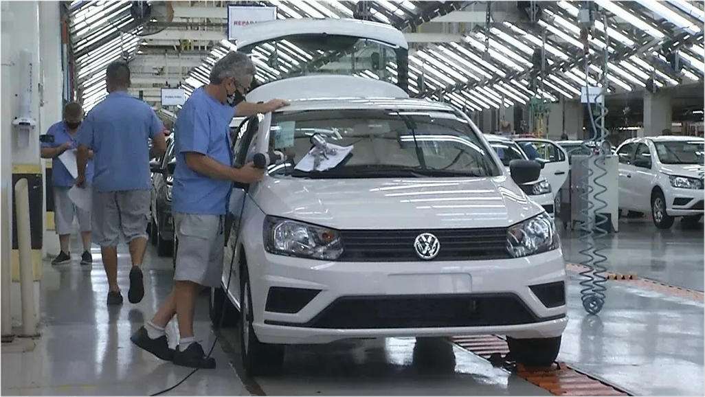 Volkswagen de Taubaté suspende produção por falta de semicondutores