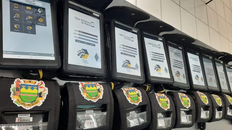 Prefeitura de Taubaté aluga conjuntos de talonários eletrônicos