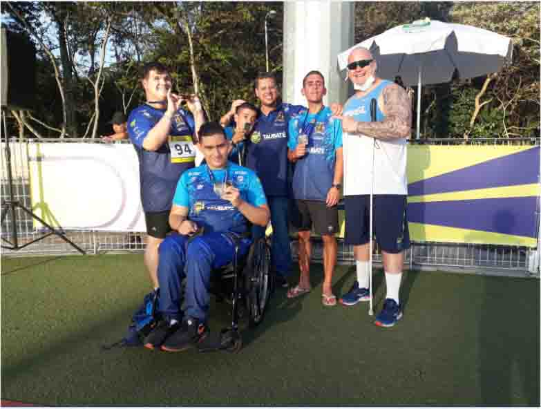 Taubaté fatura sete medalhas no Campeonato Brasileiro Sub 20 de Paratletismo
