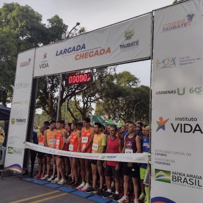 Prefeitura convoca inscritos para a retirada dos kits de prova do “Circuito Corre Taubaté”