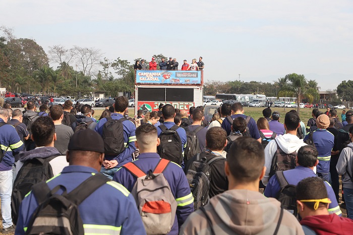 Campanha Salarial: Paralisação na Gerdau protesta contra retirada de direitos
