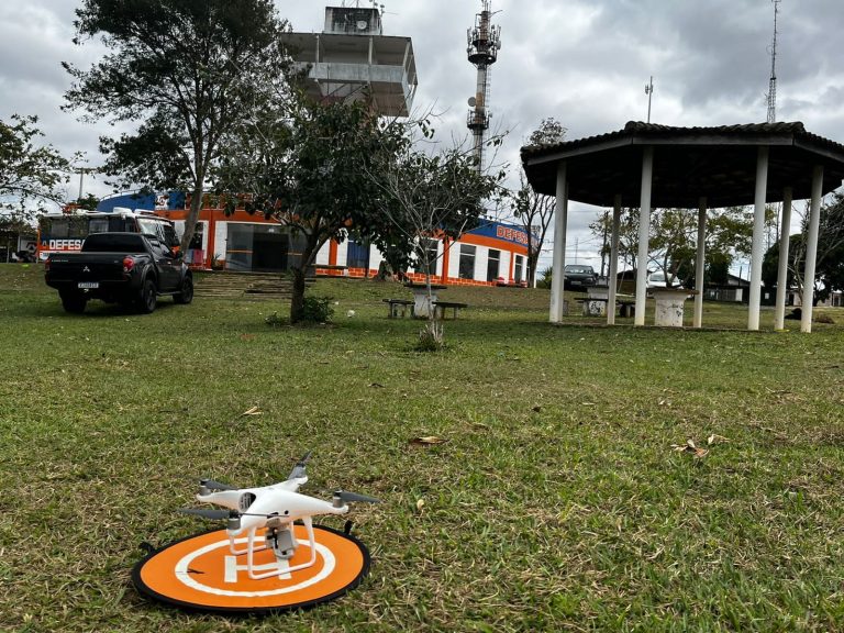 SEMABEA realiza mapeamento aéreo com drone no Parque do Itaim