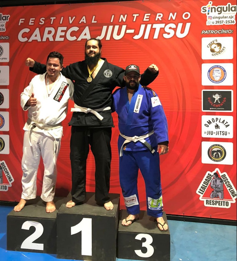 Atleta Landim conquistou 3º colocação de jiu-jitsu na categoria Master 2 em São José dos Campos
