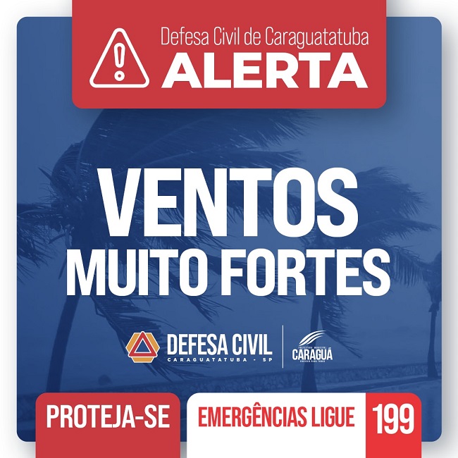 Defesa Civil alerta para chuvas fortes a partir desta quinta-feira no Litoral Norte