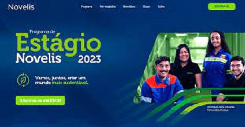 Programa de Estágio 2023 da Novelis está com inscrições abertas