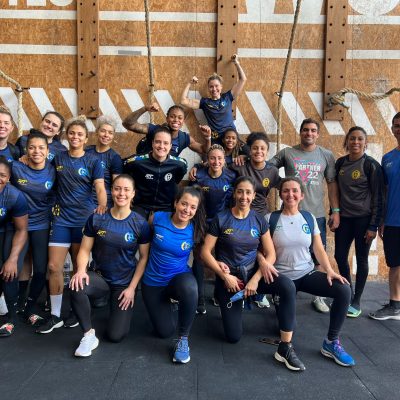 Seleção Brasileira feminina de Handebol treina em Taubaté
