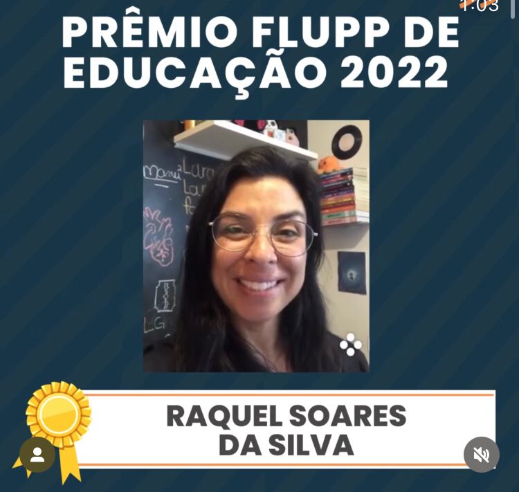 Professora da Rede Municipal de Taubaté vence prêmio Flupp de Educação 2022