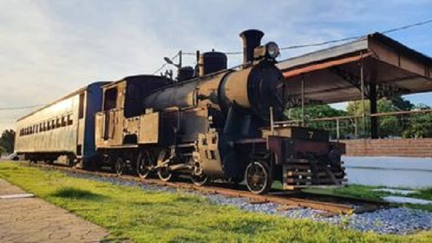 Maria Fumaça chegou nesta segunda-feira em Tremembé