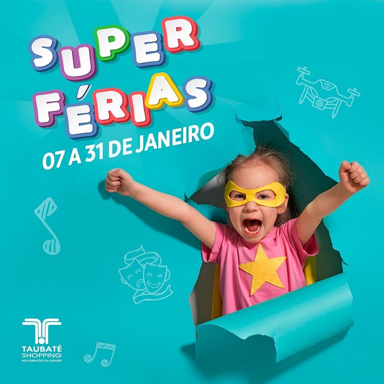 Pilotagem de drones é tema de circuito tecnológico para crianças e adolescentes no Taubaté Shopping